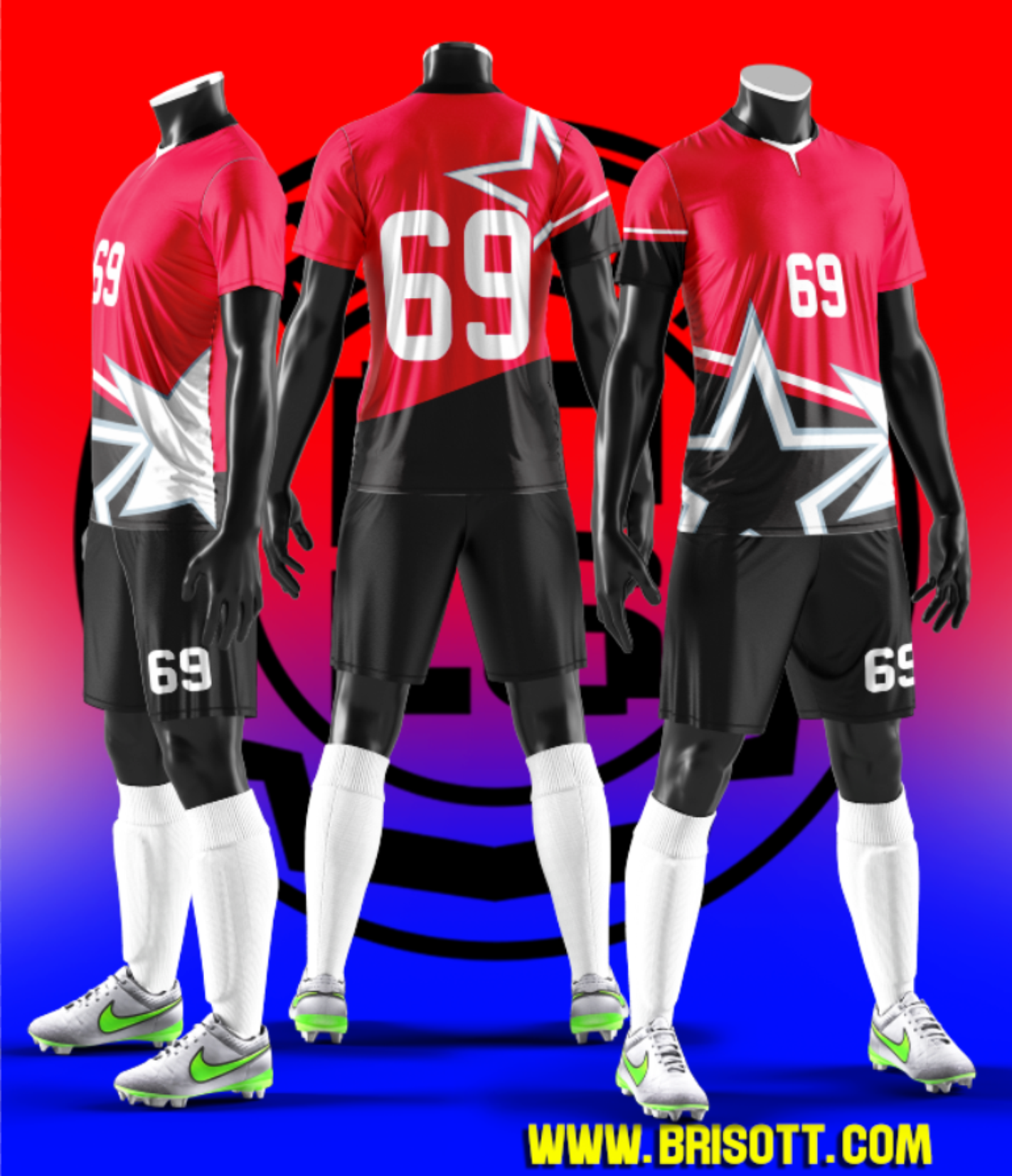 Mockup STAR RED MCP
